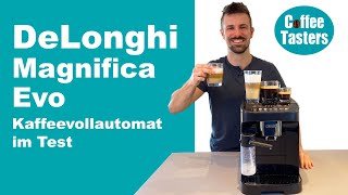 DeLonghi Magnifica Evo Test (neues Milchsystem) ⭐  Getränke live zubereitet + Kakao-Trick