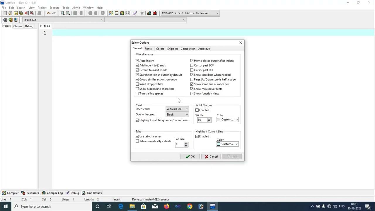 Install DevC++ and code block - YouTube