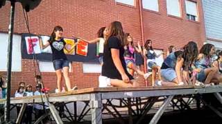 Las chicas de 1º ESO Del Colegio Sagrada Familia de Silla