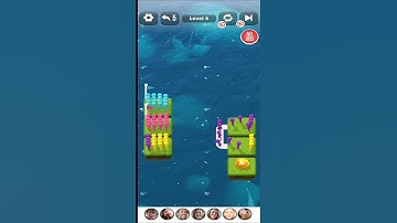 Escape Island - Fun Color Sort Game - Level 9 - Gameplay - Color Sort Puzzle - @GamesislandSK