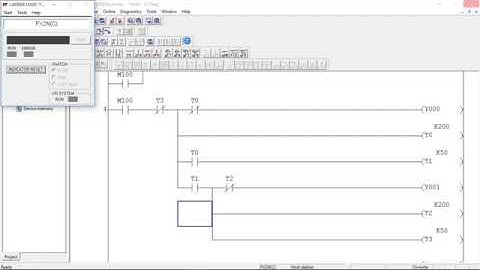 Timer Instruction | Automatic Reverse Forward by Mitsubishi PLC |