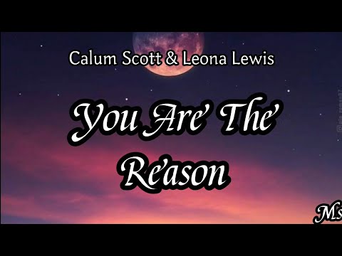 You Are The Reason Calum Scott Leona Lewis Lyrics歌词英中 I D Climb Every Mountaind Swim Every Ocean