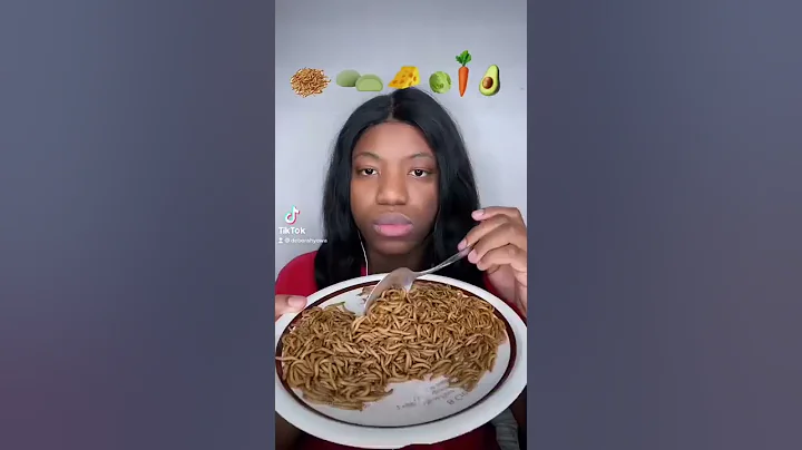 mealworms Eating emoji food challenge#shor