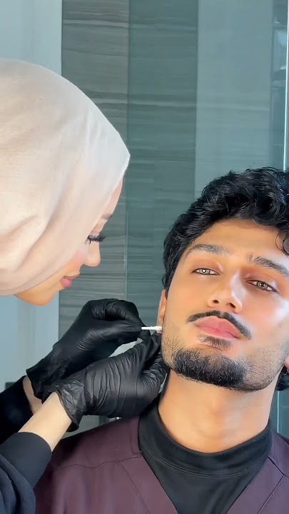 Should I pierce his nose next 🙈 #couple #reels #muslim