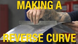 Serious Metal Fab!  Making a Reverse Curve With the English Wheel  Tech Tip From Eastwood