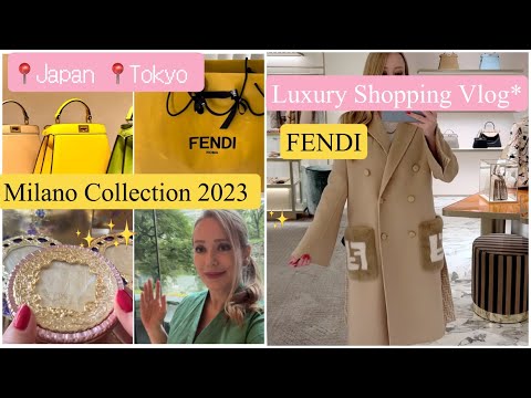 FENDI  новая коллекция👚 2023 MILANO COLLECTION 👼🏼Распаковки 🎁Шопинг👜 Японский отель и ресторан *****