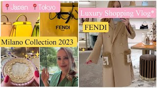 FENDI  новая коллекция👚 2023 MILANO COLLECTION 👼🏼Распаковки 🎁Шопинг👜 Японский отель и ресторан *****