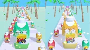 Juice Run Gameplay Walkthrough All Max Levels 132-142 | Relaxing Funny Android iOS New Update Games