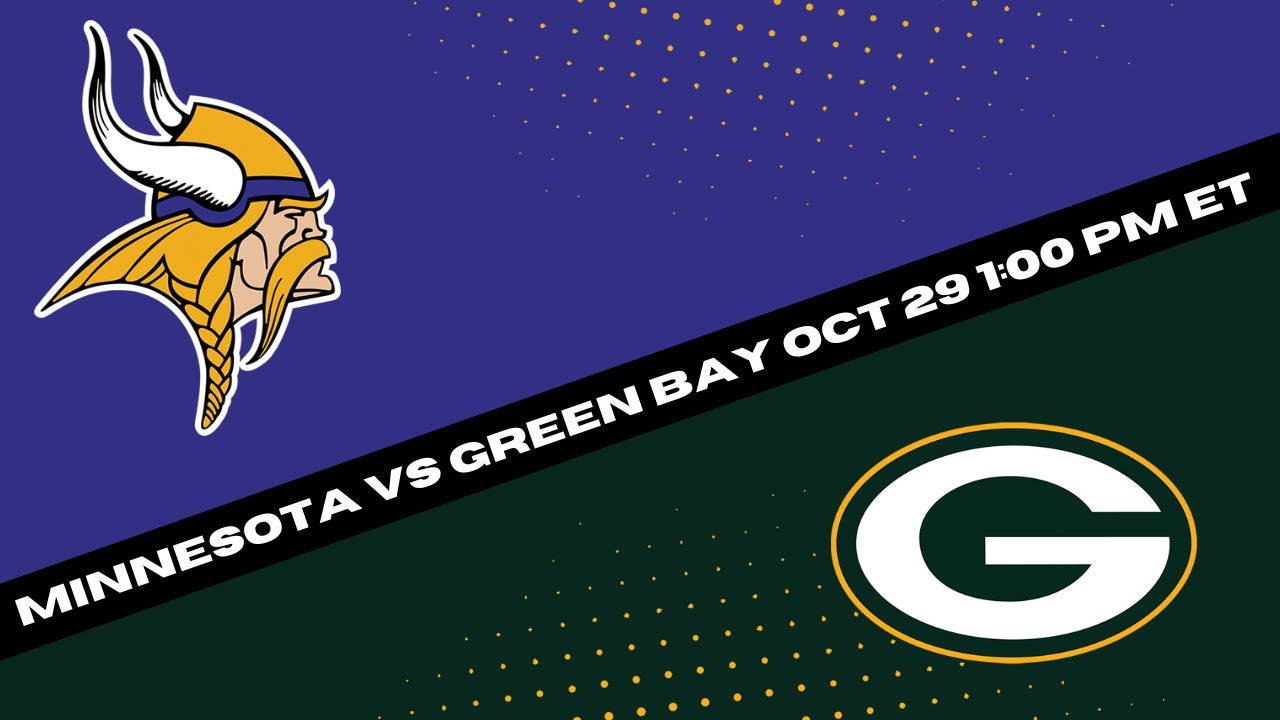 Green Bay Packers vs Minnesota Vikings Prediction and Picks - NFL Picks Week 8