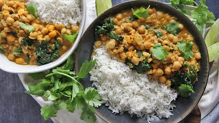 Chickpea & Sweet Potato Stew