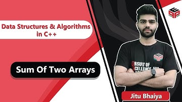Sum Of Two Arrays | Function and Arrays in C++