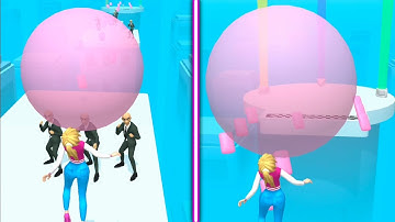 Gum Run 3D 👧🎈🥷 All Levels Gameplay Trailer Android,ios New Game