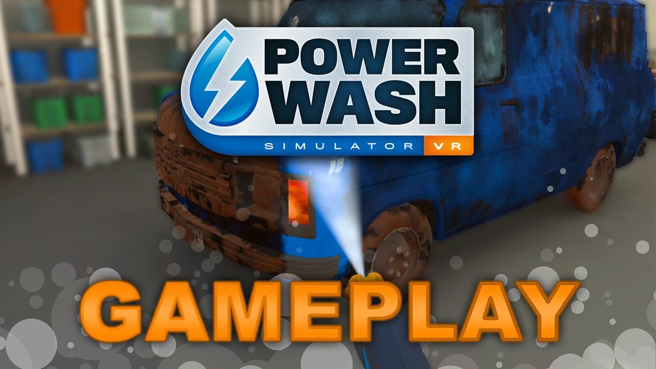 PowerWash Simulator VR, Announcement Trailer