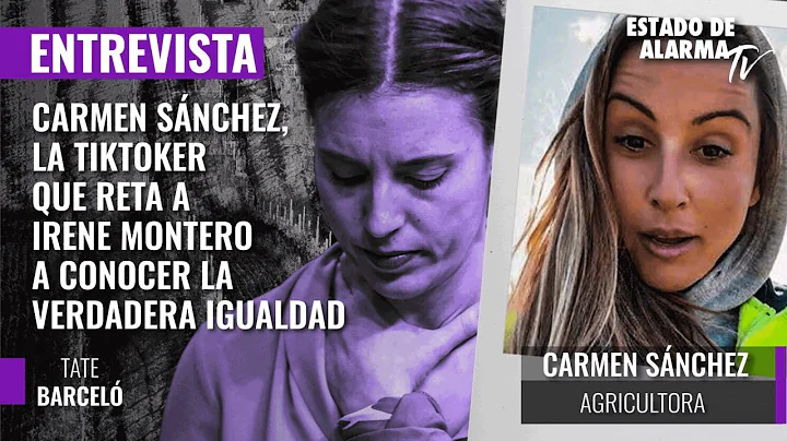 Carmen Snchez, la tiktoker que reta a Irene Monter...