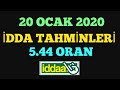 20 Ocak iddaa tahminleri - YouTube