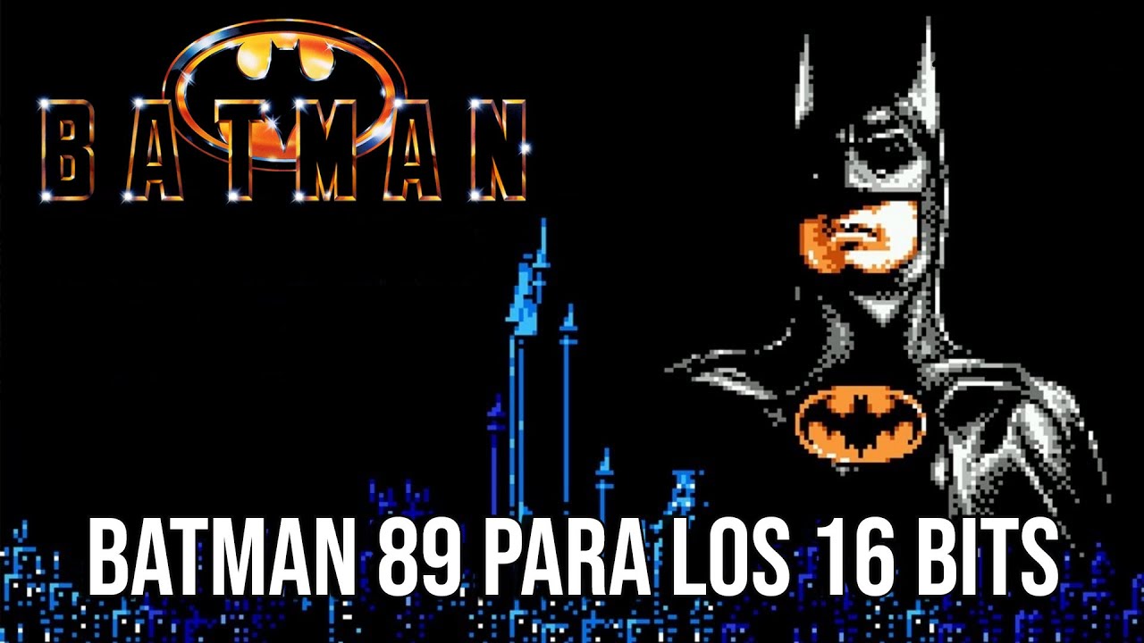BATMAN (Sega Genesis/Megadrive) | Batman 1989 para los 16 Bits - YouTube