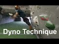 How to dyno 101 - Climbing for beginners