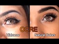 Solotica MEL/AMBAR/OCRE/AVELA (comparison Hidrocor/Natural Colors) سولوتيكا الجزائر