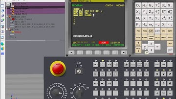 5 programme process video  of FANUC OiM SwanSoft CNC