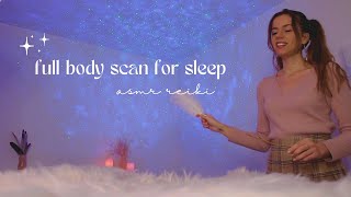 TINGLES GUARANTEED ✨ extra slow \u0026 relaxing energy cleanse for sleep (ASMR REIKI)