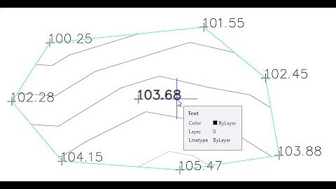How to build a Civil 3D Surface using Text objects