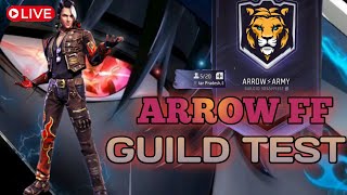 Arrow FF Live | Guild Test Live | Reaction On Tour Gameplar