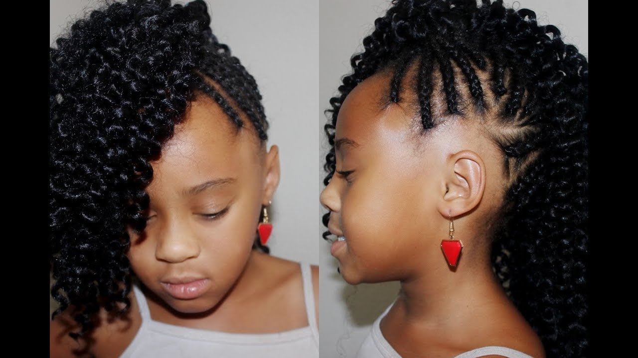 Back To School Crochet Braided Mohawk Youtube