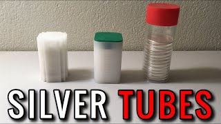 Storing Silver Coins & Rounds: Generic Tubes, Mint Tubes, Air Tite Tubes & Capsules
