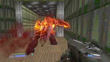 Doom 2016 Campain Classic Map Doom - Command Control Walkthrough