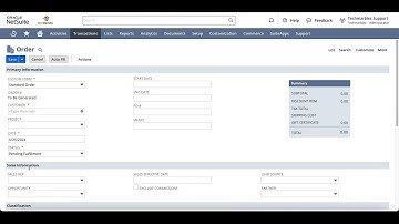 Shopify NetSuite Integration | Order Conditional Mapping Overview | Order Fields Mapping