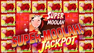 SUPER MOOLAH JACKPOT!!! LIVE TRIGGER!!! on Invaders Attack from the Planet Moolah SLOTS screenshot 2