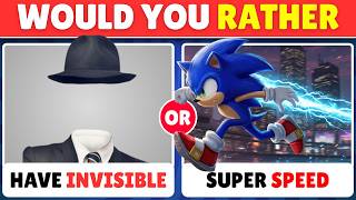 Would You Rather? Hard EDITION - IMPOSSIBLE Choices 🔥