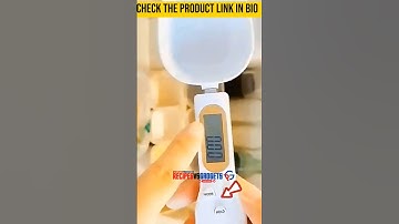 "⚖️ Precision Cooking! 🚀 Portable Digital Weighing Scale Spoon – A Kitchen Must-Have! 🔥" #shorts