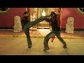 Taekwondo vs karate fighter  martial arts fight scene