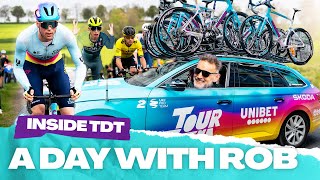 EXPERIENCE a DAY in THE AMSTEL with ROB 🚙 | AMSTEL GOLD RACE 🇳🇱