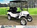 EZ-GO TXT WHITE STORM FOUR PASSENGER GAS GOLF CART