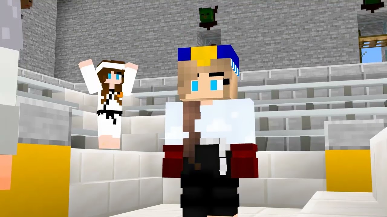 MİNECRAFT BÜYÜK BOKS TURNUVASI BAŞLIYOR FİLMİ TEK PART - KEREM KOMİSER VE ARKADAŞLARI 😱😂