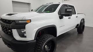 2020 CHEVROLET SILVERADO 2500 WORK TRUCK CREW SHORT LIFTED GAS 4K WALKAROUND 13146Z SOLD!