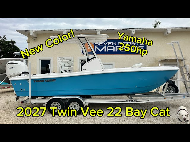 2027 Twin Vee 22 Bay Cat Review | Full Walkthrough & Features