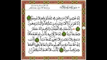 سورة"مريم" قراءة مباركة  للمقرء المغربي عبدالرحمان بنموسى رحمه الله