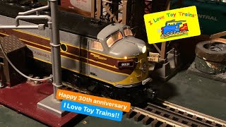 The I Love Toy Trains 30Th Anniversary Video Challenge Running Session & Celebration Fan Video