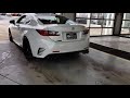 Straight Piped RC 350 F Sport