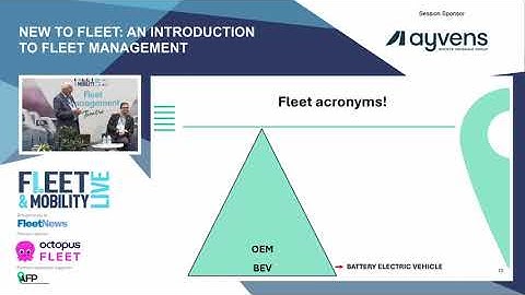 Fleet and Mobility Live 2025: new to fleet? An introduction to fleet management