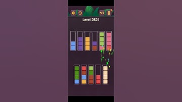 Complete Block King Sort Puzzle Level 2521