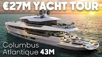 The Yacht With a Sauna, Two Hot Tubs, and a Private Cinema! - Columbus Atlantique 43M
