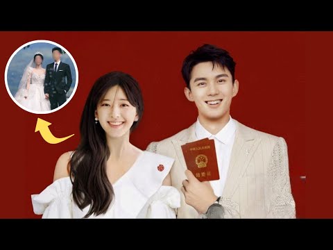 Zhao Lusi and Leo Wu Spotted in Wedding Registration Photos. Fans Flooded with Congratulations.