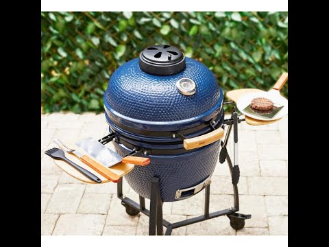 Lifesmart 18" Kamado Grill Package