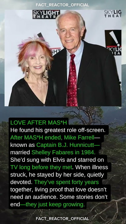 Mike Farrell & Shelley Fabares — Love After MAS*H#YouTubeShorts #MikeFarrell #ShelleyFabares
