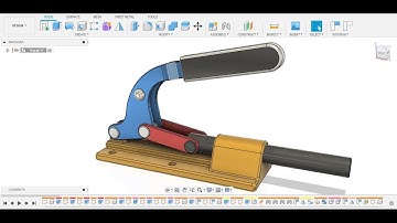 HOW TO MAKE TOGGLE CLAMP IN FUSION 360 | VIDEO COMING SOON |