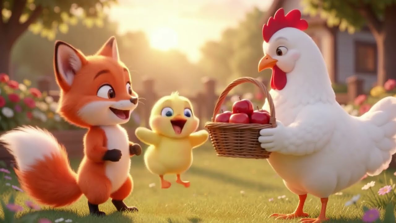 The Little Fox Who Saved The Lost Chick | Animated Story | Sky of